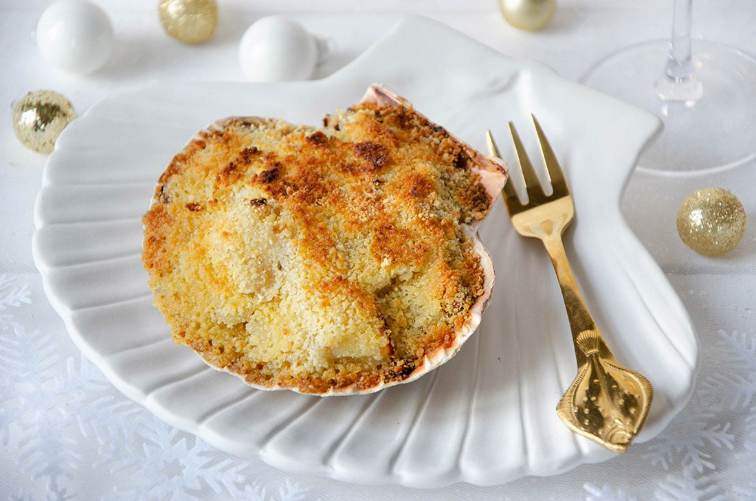 Coquilles Saint Jacques à la bretonne