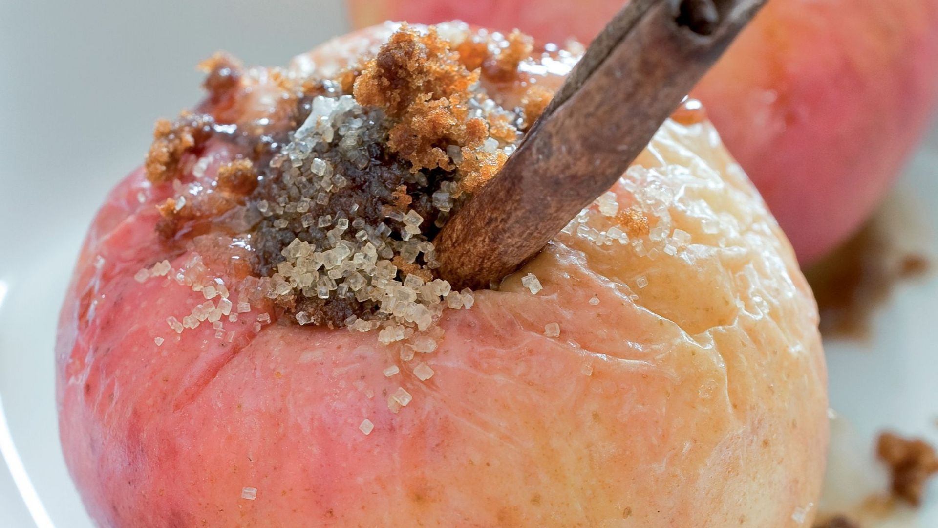 Délices de pommes au four au pain d'épice