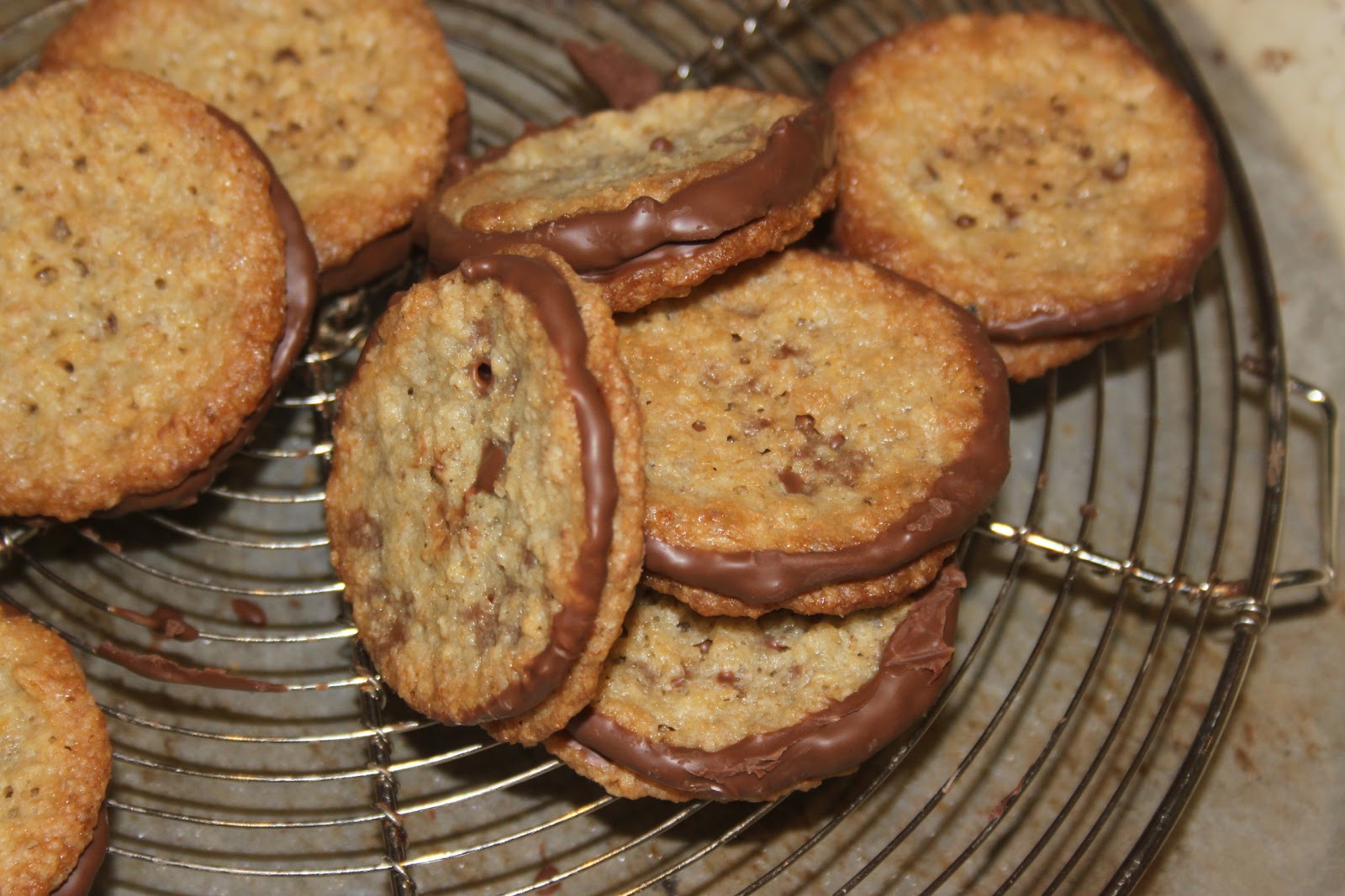Galettes au son d'avoine et Cacao amer