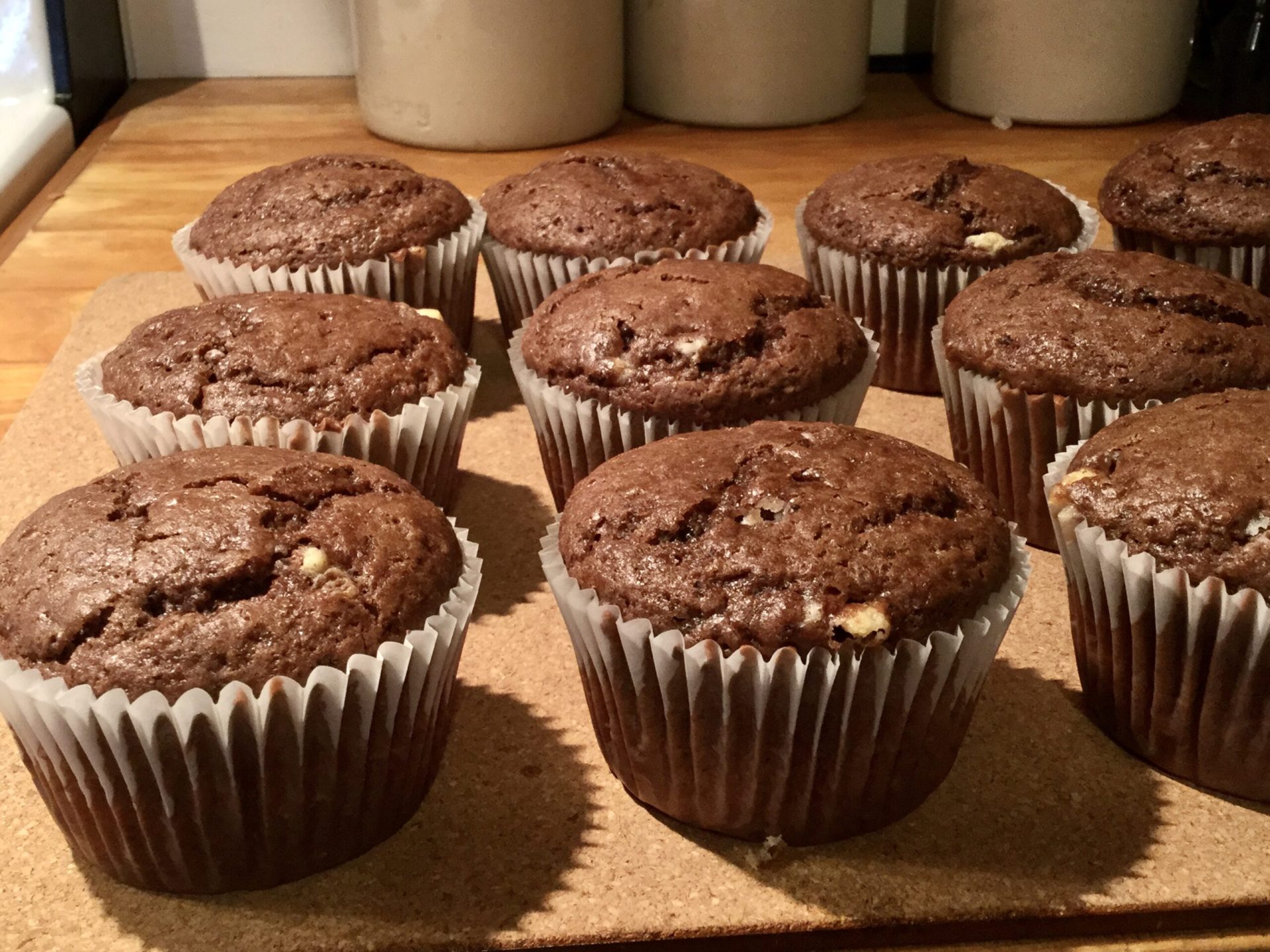 Muffins au chocolat