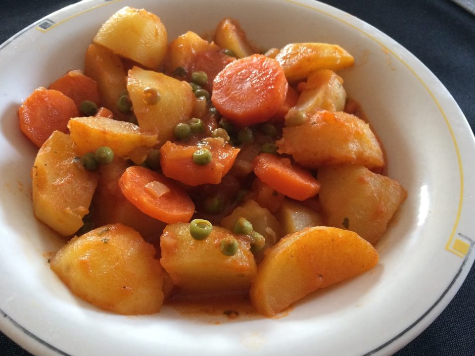 Ragoût de carotte et pomme de terre