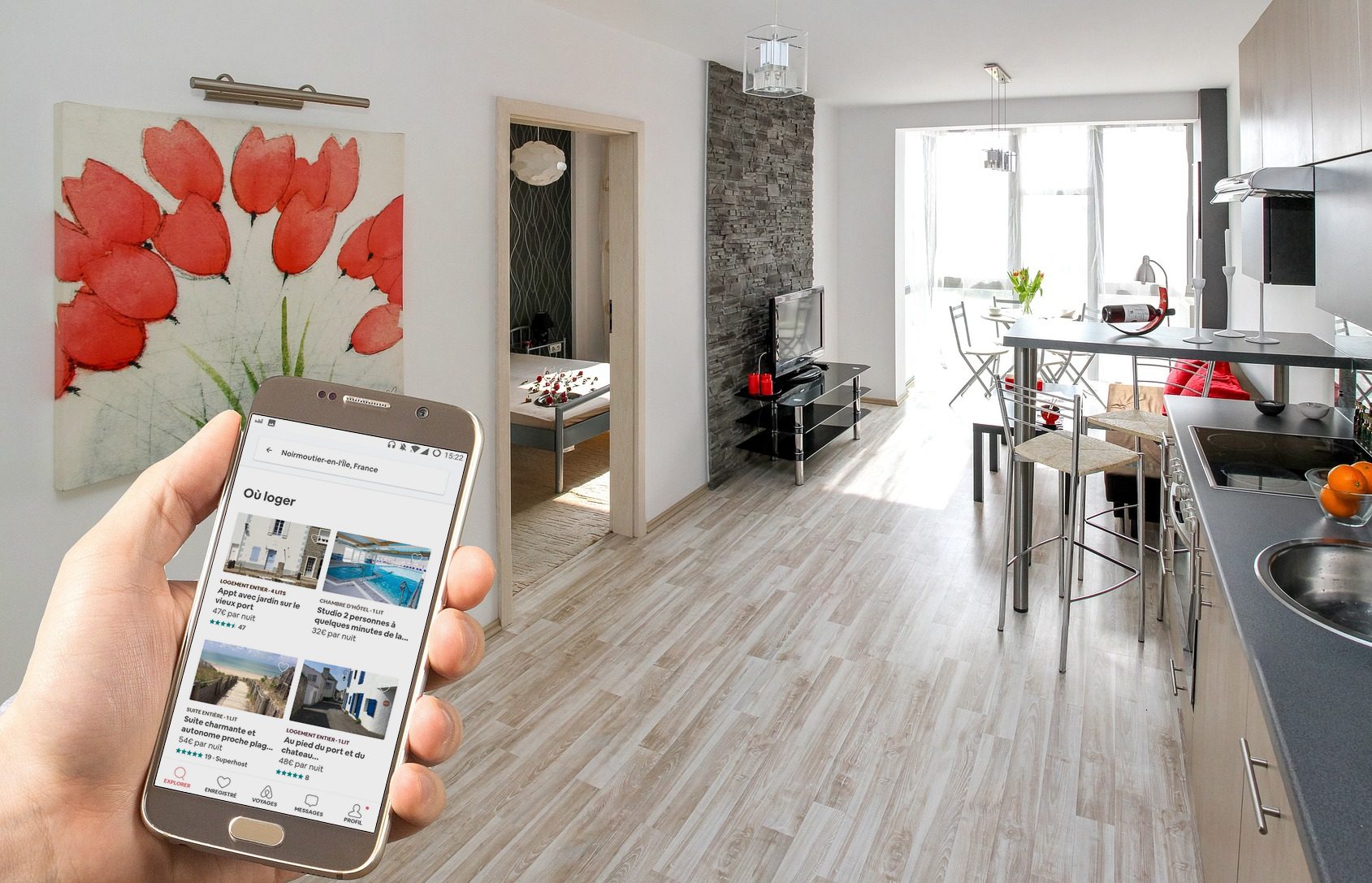 applis pour trouver un logement