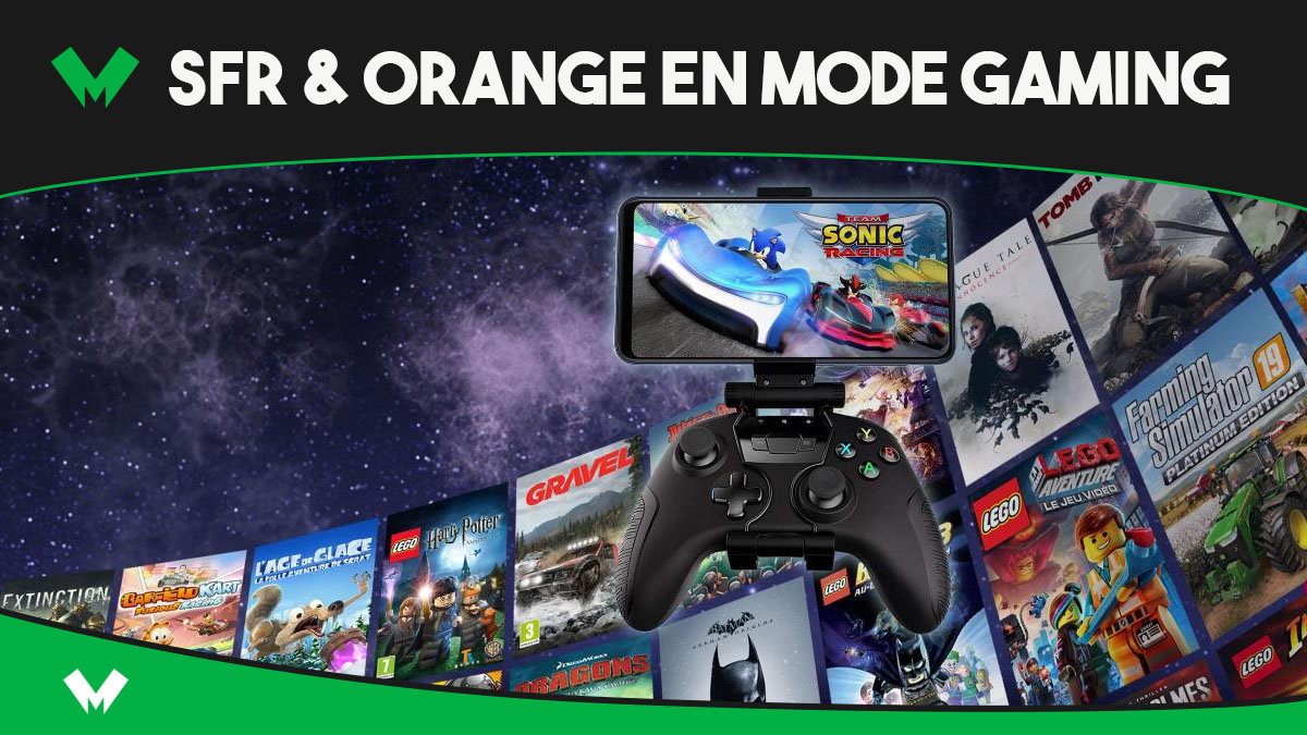 jeux chez SFR, Orange, Bouygues